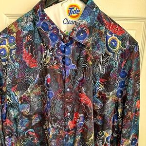 Robert Graham Classic Fit 3X Long Sleeve Shirt.